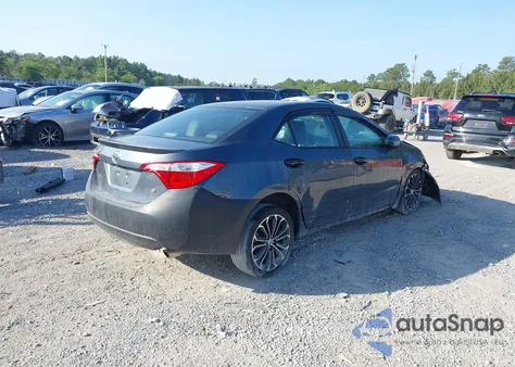2015 Toyota Corolla S Plus z USA, uszkodzony, nr VIN 2T1BURHE5FC293653